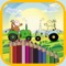 Tractor Coloring Book for free game for kids