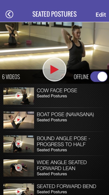 Yoga Zone - pose videos screenshot-4