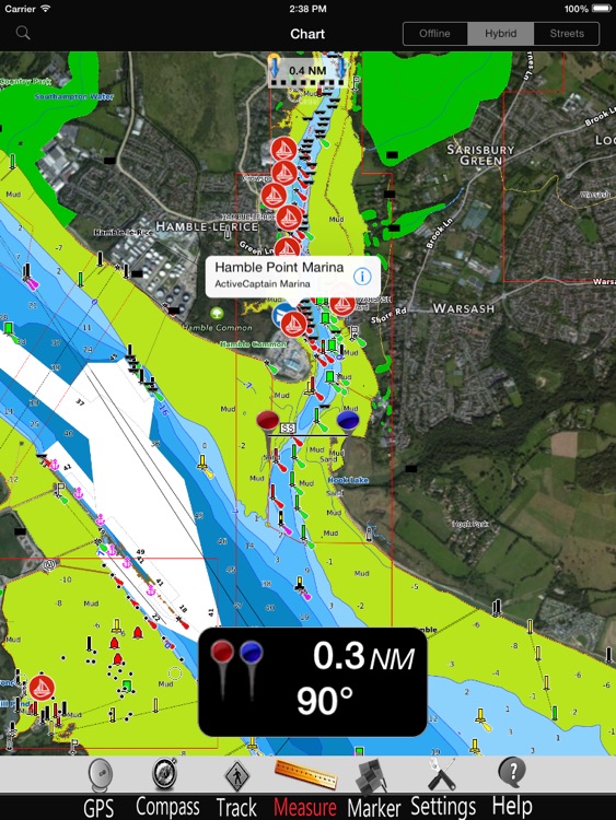 England E. Nautical Charts Pro