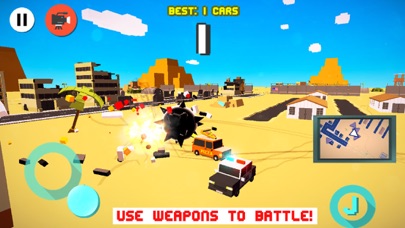 How to cancel & delete Smashy Dash - Crossy Crashy Cars and Cops - Wanted from iphone & ipad 1