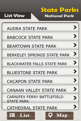 West Virginia State Parks & National Parks Guide screenshot 3