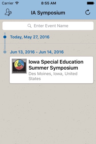 IA Dept of Ed Event App screenshot 2