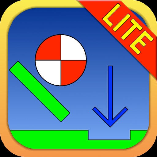 Physics Ball Simulator Lite - A game to train your logical thinking