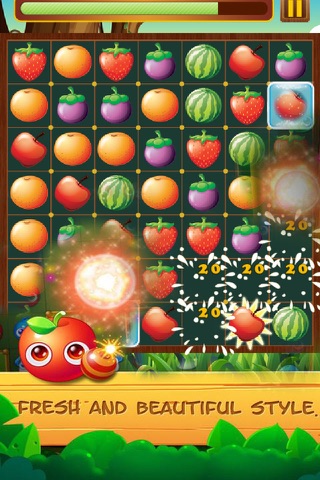 Fruit Star Crush - Match Free screenshot 3