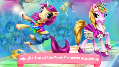 Pony Princess Academy - Dress Up, Style, Feed & Care for Ponies Game Screenshot 1