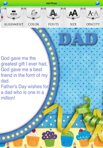Fathers Day Greetings Cards- For Super Dad screenshot 2