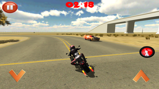 Gunship tanks vs Desert Biker Rider Rescue Police Car Games(圖3)-速報App