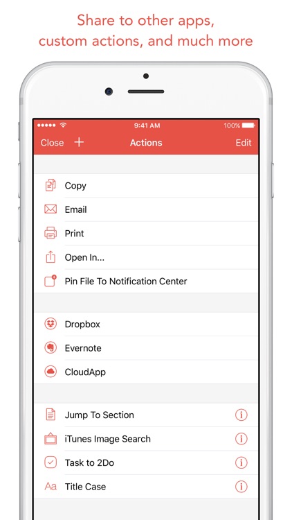 1Writer - Note taking, writing app screenshot-3