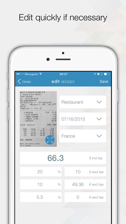 ONexpense - Expense report screenshot-3