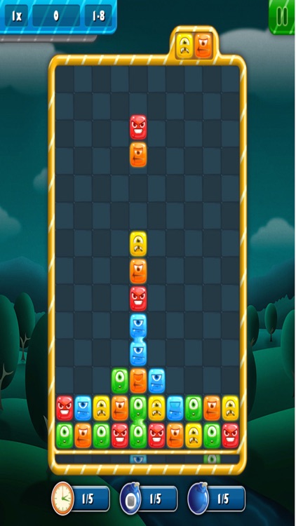 Match The Monster Blocks Puzzle