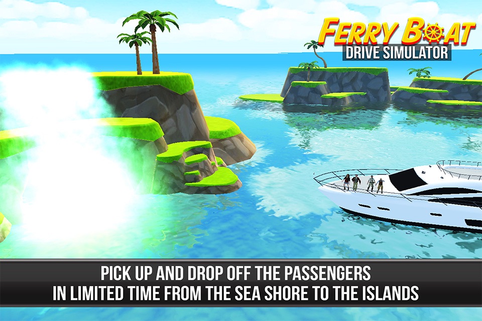 Ferry Boat Driving Simulator: Ride Ferry Transport screenshot 3