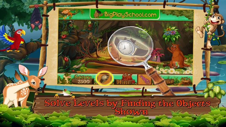 The Jungle Hidden Objects Game