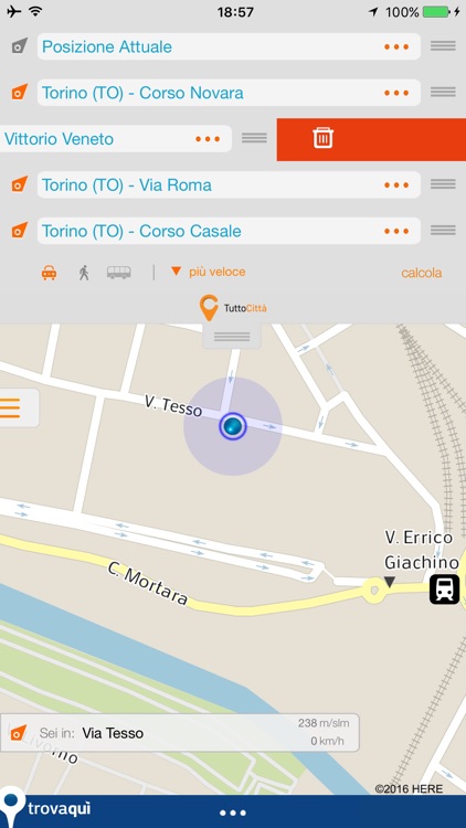 TuttoCittà – Mappe d'Italia, percorsi e traffico