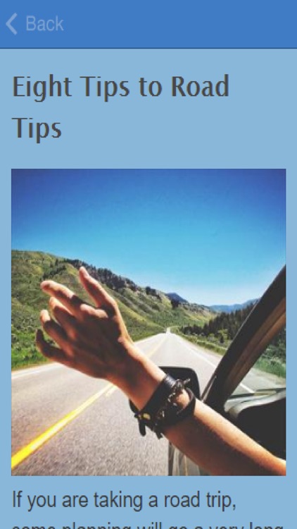 How To Plan A Road Trip
