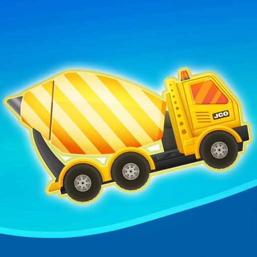 Fun Kid Racing City Builder: Bulldozer, Crane, Truck and Cement Mixer Drive icon