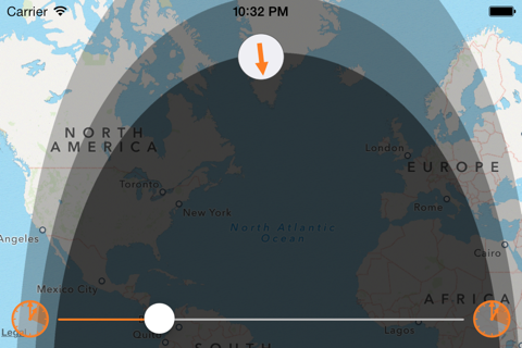 SunshineMap: Day, Night and Sunshine At A Glance screenshot 2