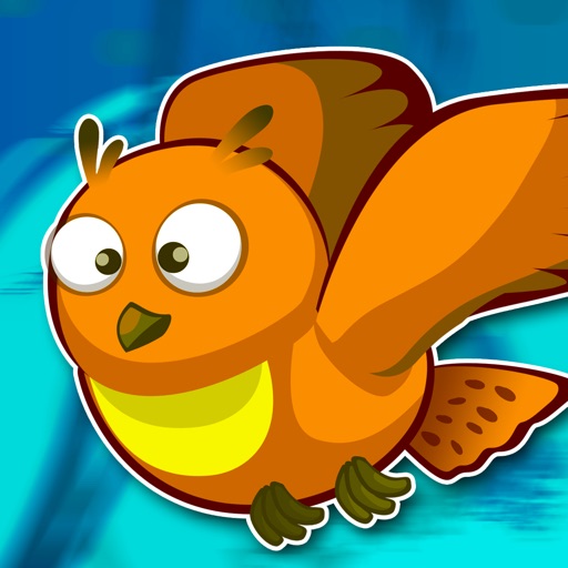 Puffy Owl Crazy Flying - FREE - 3D Jungle Bird Escape Obstacles Race Icon