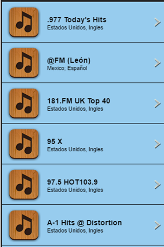 Aa Emisoras del pop, Estaciones y Radios del Mundo Online screenshot 2