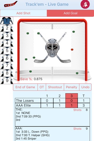 Track'em - Hockey Stats screenshot 4