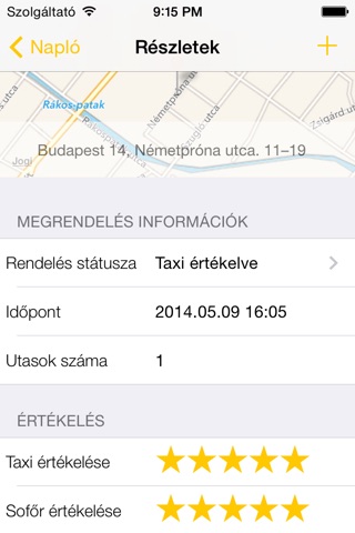 Taxi4 app screenshot 3