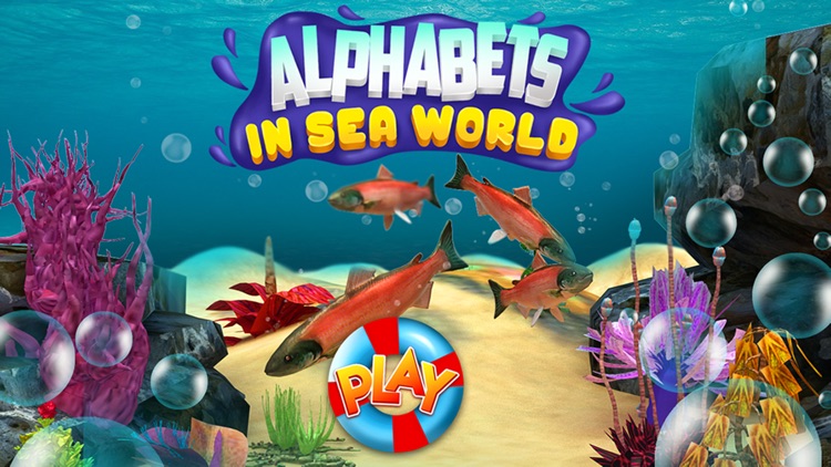 Alphabet in Sea World for Kids