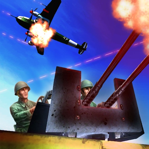 Allied WWII Base Defense - Anti-Tank and Aircraft Simulator Game FREE Icon