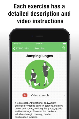 Lunges - workout for leg pro screenshot 3