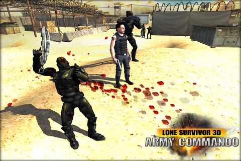 Lone Survivor 3D Army Commando - Frontline S.W.A.T Army Rifle Shooting Game screenshot 2