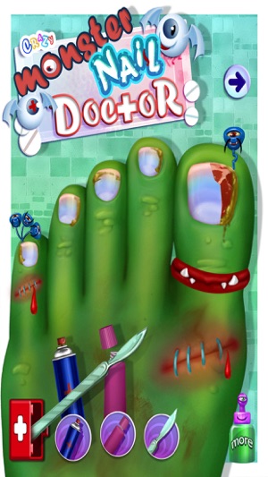 Little Monster Toe Nail Doctor Surgery H