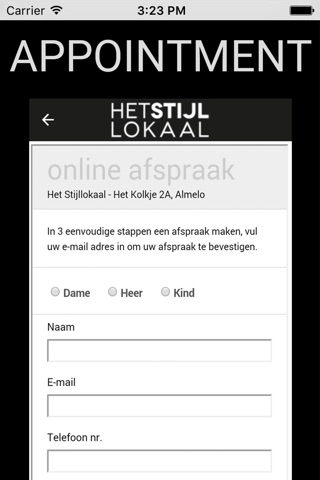 Stijllokaal screenshot 4