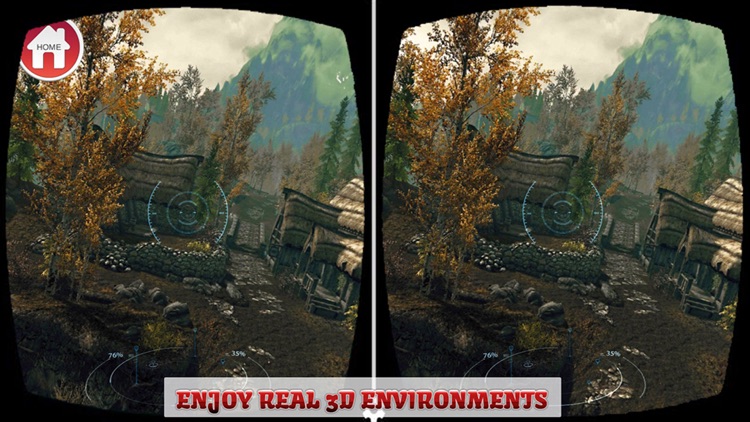 VR - 3D Beautiful Landscapes Visit