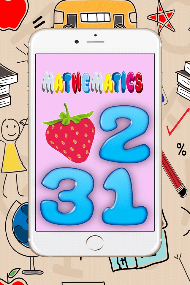 123 Mathematics : Learn numbers shapes and relation early education games for kindergarten screenshot 2