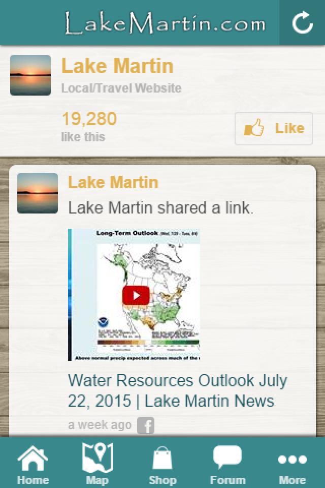 Lake Martin .com screenshot 2