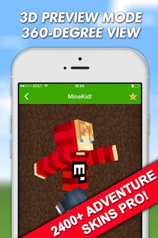 Adventure Skins Pro for Minecraft PE (Pocket Edition) & Minecraft PC screenshot 3
