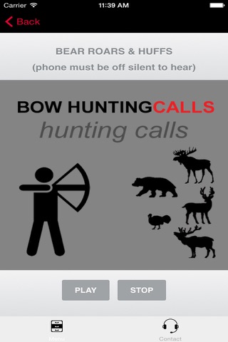 Bow Hunting Calls - BLUETOOTH COMPATIBLE screenshot 2