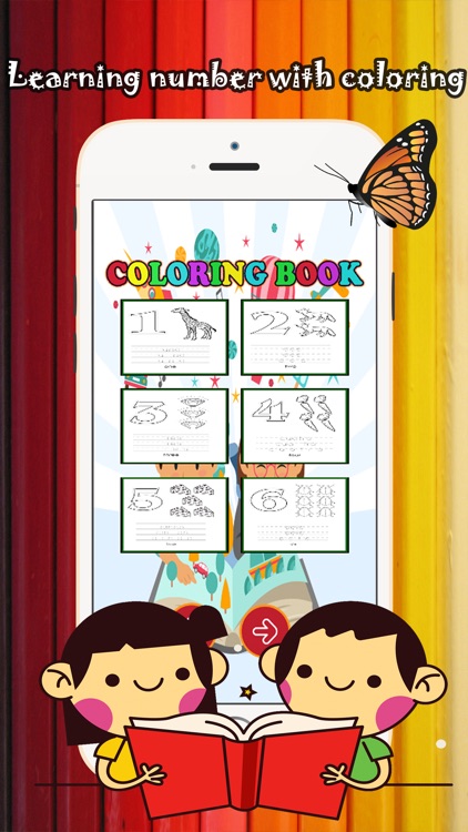 123 Coloring Book for children age 1-10: Games free for Learn to write the Spanish numbers and words while coloring with each coloring pages