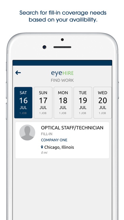 eyeHire - Find OD staff and fill-in coverage screenshot-3