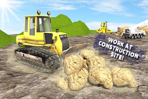 Extreme Off-Road Construction Truck Driver 3D Simulator : Legendary Excavator Game screenshot 2