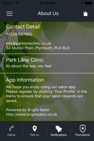 Park Lane Clinic screenshot 2