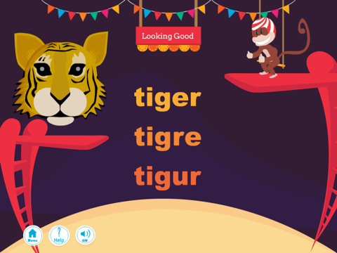 Phonics Under the Big Top: Advanced screenshot 2