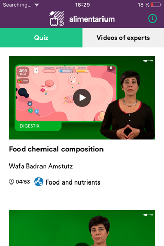 Alimentarium Quiz screenshot 2