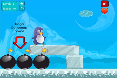 Penguin Save Adventure Game screenshot 2