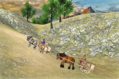 Go Cart Horse Racing Free screenshot 3