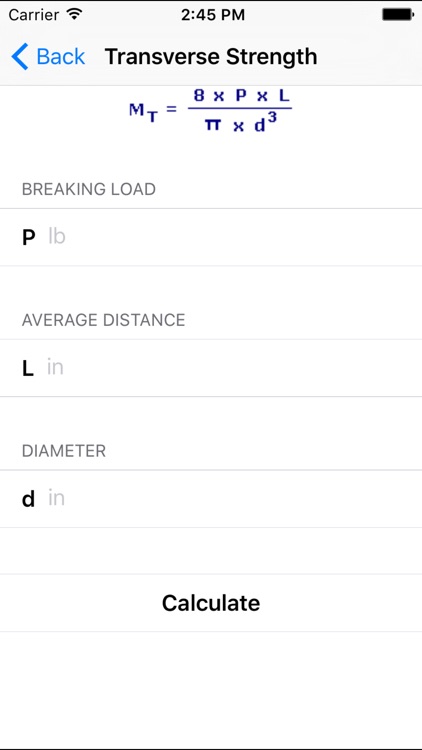 Ceramics Calculators - Aerospace Engineers screenshot-3