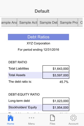 Financial Analysis screenshot 4