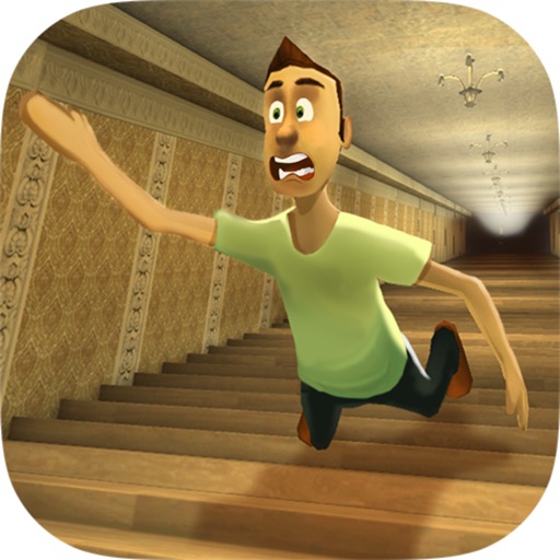 Stair Falling 3D icon