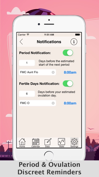 Free Menstrual Calendar For Periods and Ovulations screenshot-3