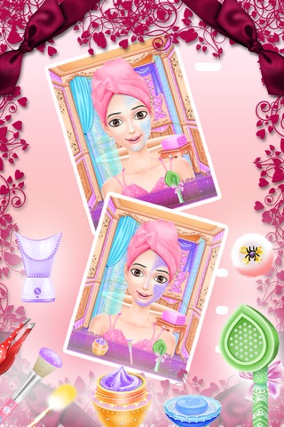 Makeup Salon : Pop Star Party Makeover - Princess Girls Make-up, Dress-up and Spa Game by Phoenix Games screenshot 3