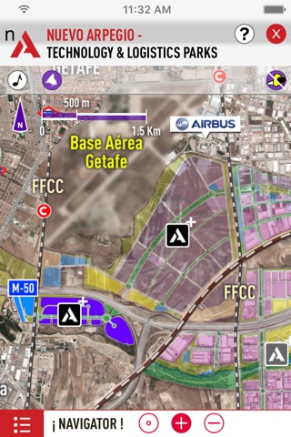 NUEVO ARPEGIO. Technology & Logistics Parks - iPhone Version. screenshot 3