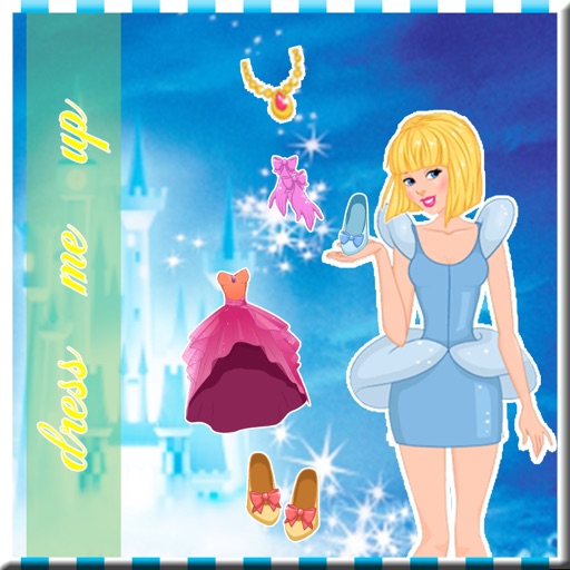 Dress Up Game For Kids Cinderella Version iOS App